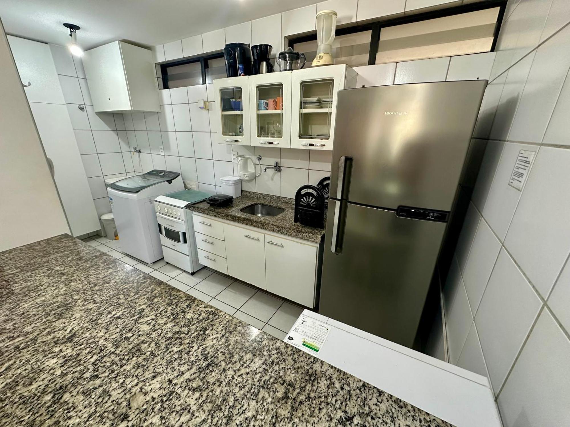 Apto Jatiuca Uma Quadra Da Praia Maceió Zewnętrze zdjęcie